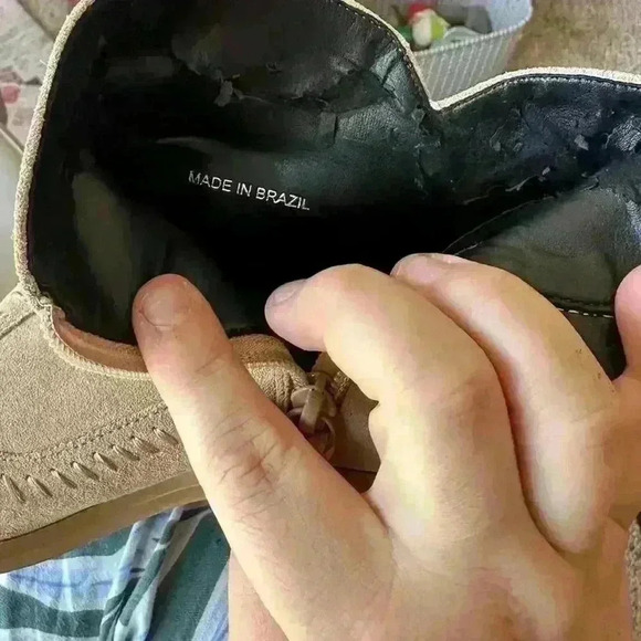 REVOLVE REBECCA MINKOFF | Lulu Womens Suede Western Ankle Boots Side Zip SIZE 8 - Picture 8 of 8